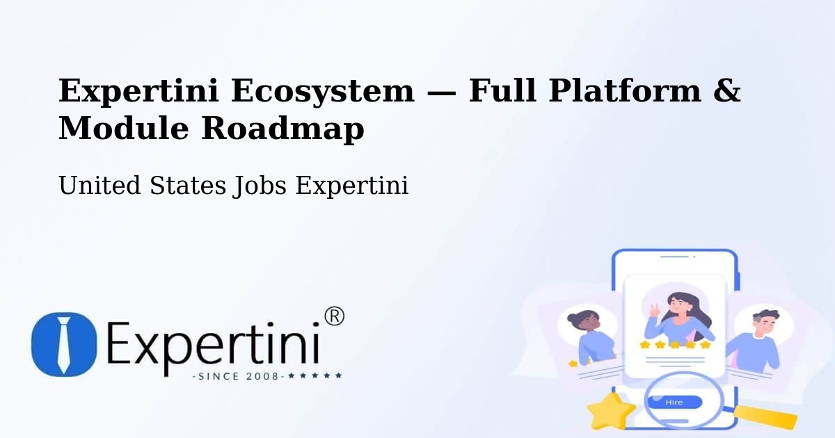 Expertini Ecosystem — Full Platform & Module Roadmap – Mescal